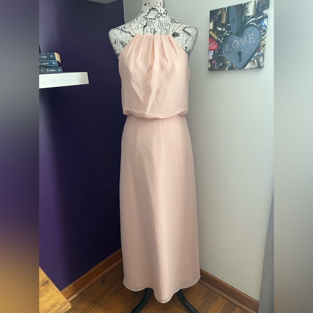Pale Pink Sorella Vita Bridesmaid Gown